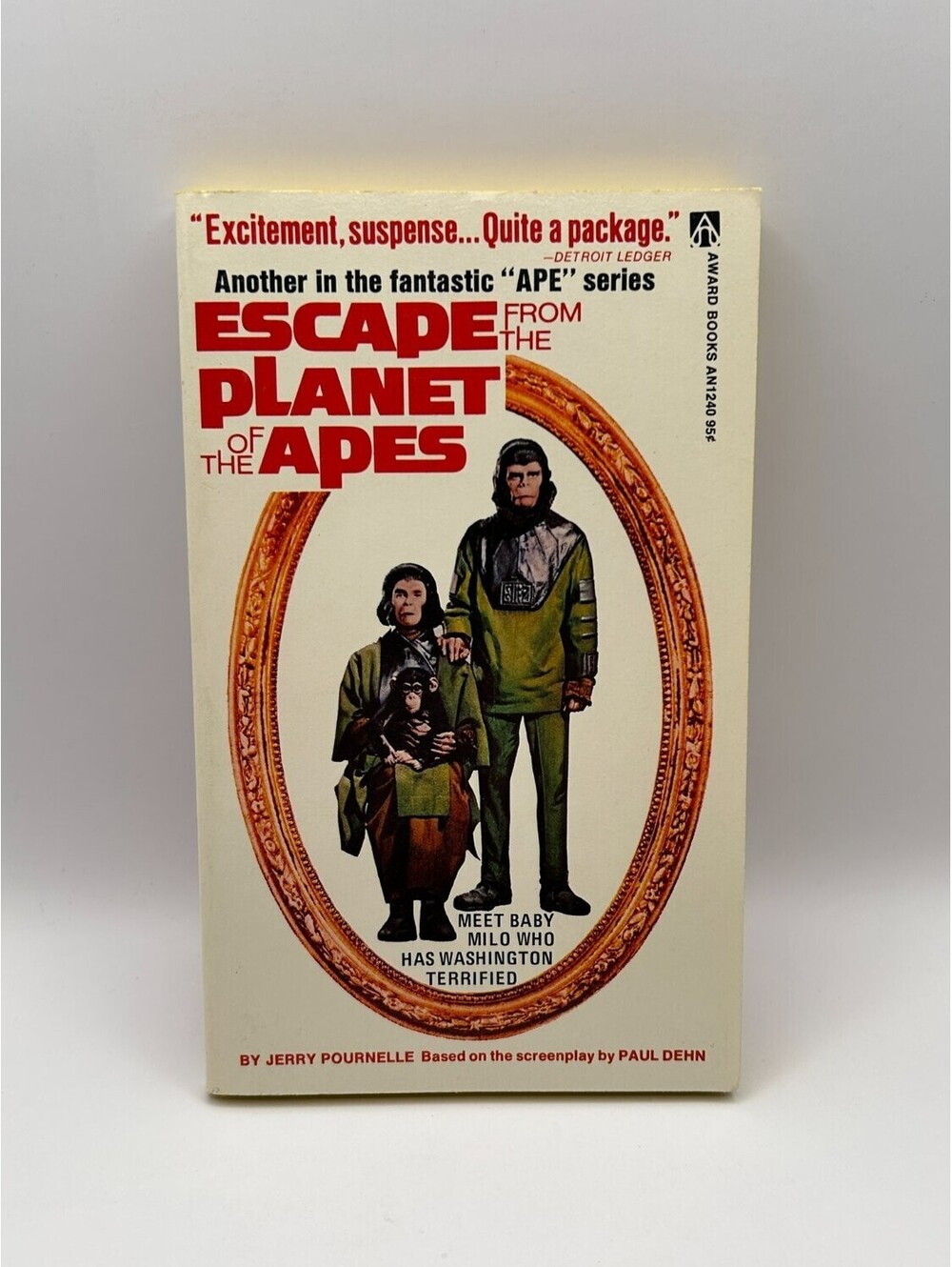 Jerry Pournelle Escape From the Planet of Apes Paperback 1974 AN1240